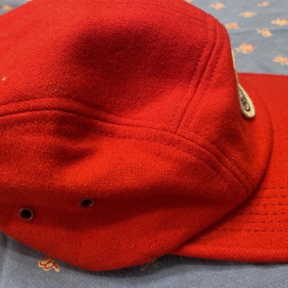 NORSE PROJECTS red wool baseball hat adjustable back - Picture 7 of 12